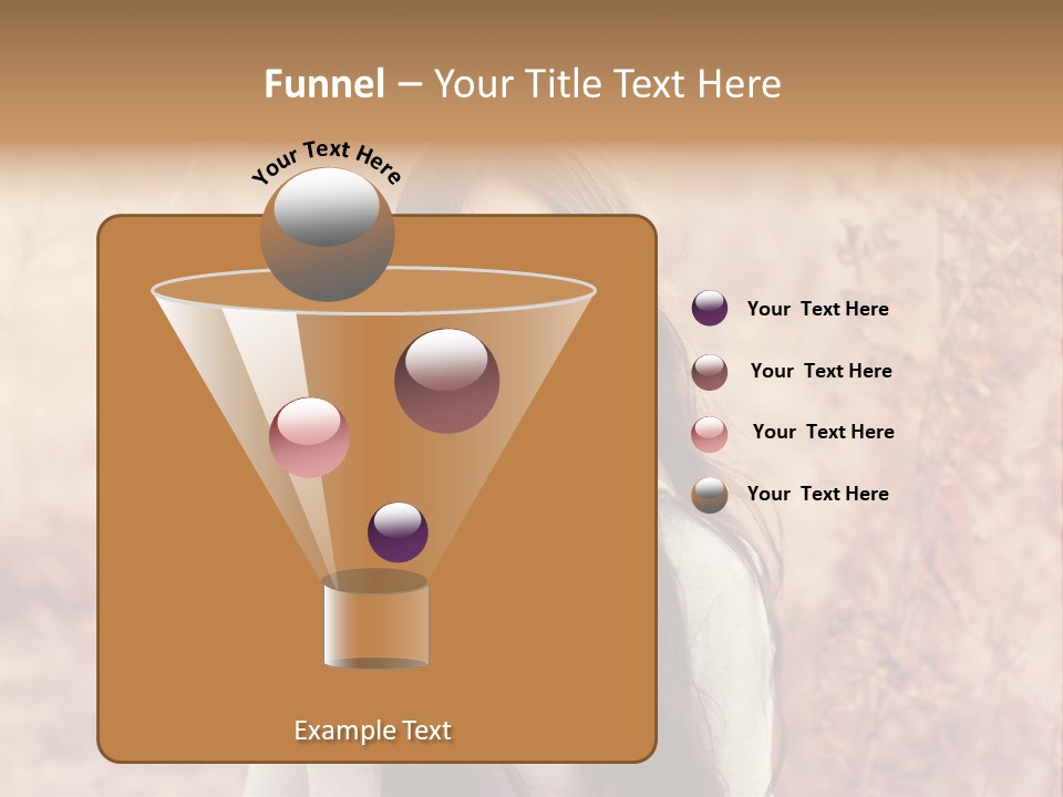 Rest Peaceful Model PowerPoint Template