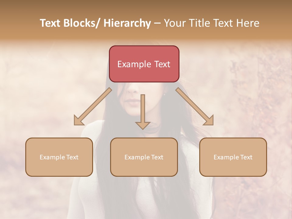 Rest Peaceful Model PowerPoint Template