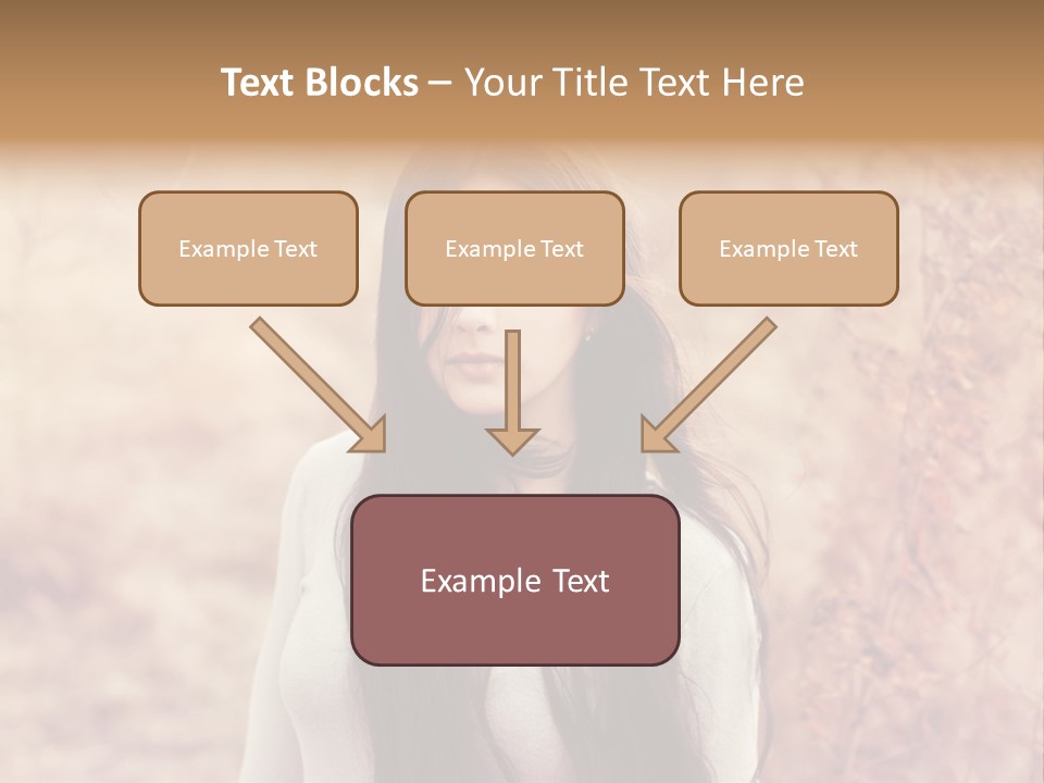 Rest Peaceful Model PowerPoint Template