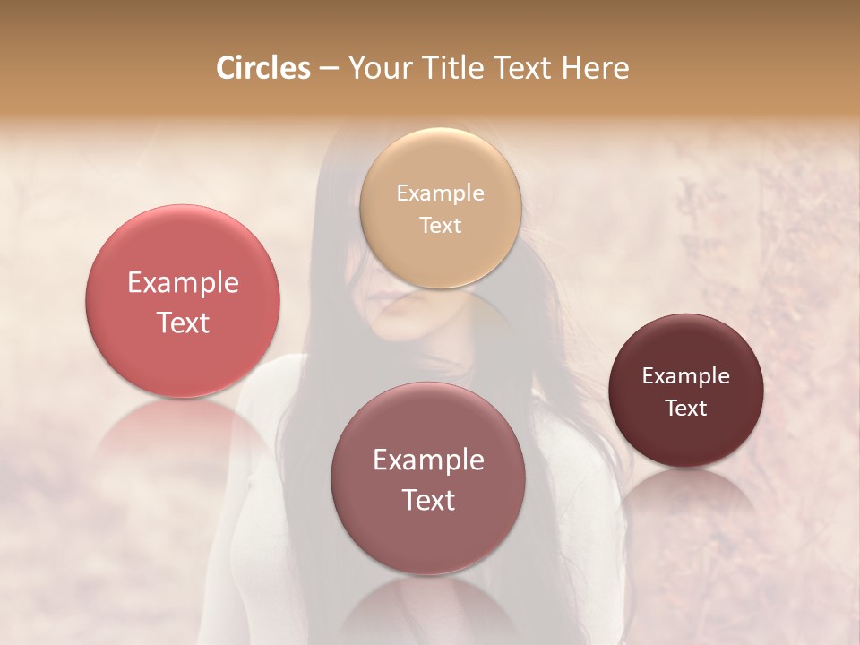 Rest Peaceful Model PowerPoint Template