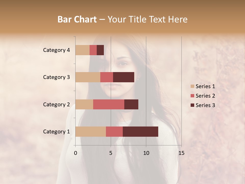 Rest Peaceful Model PowerPoint Template