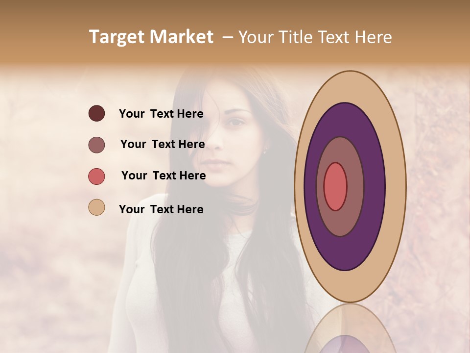 Rest Peaceful Model PowerPoint Template