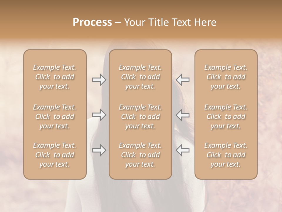 Rest Peaceful Model PowerPoint Template