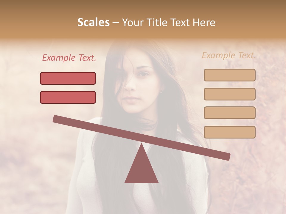 Rest Peaceful Model PowerPoint Template