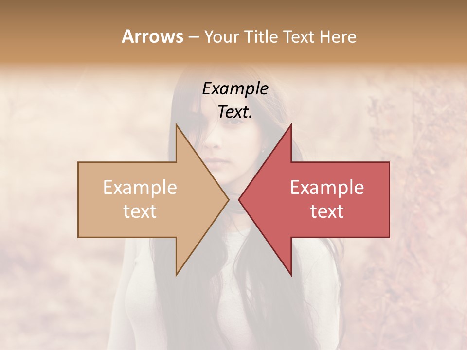 Rest Peaceful Model PowerPoint Template
