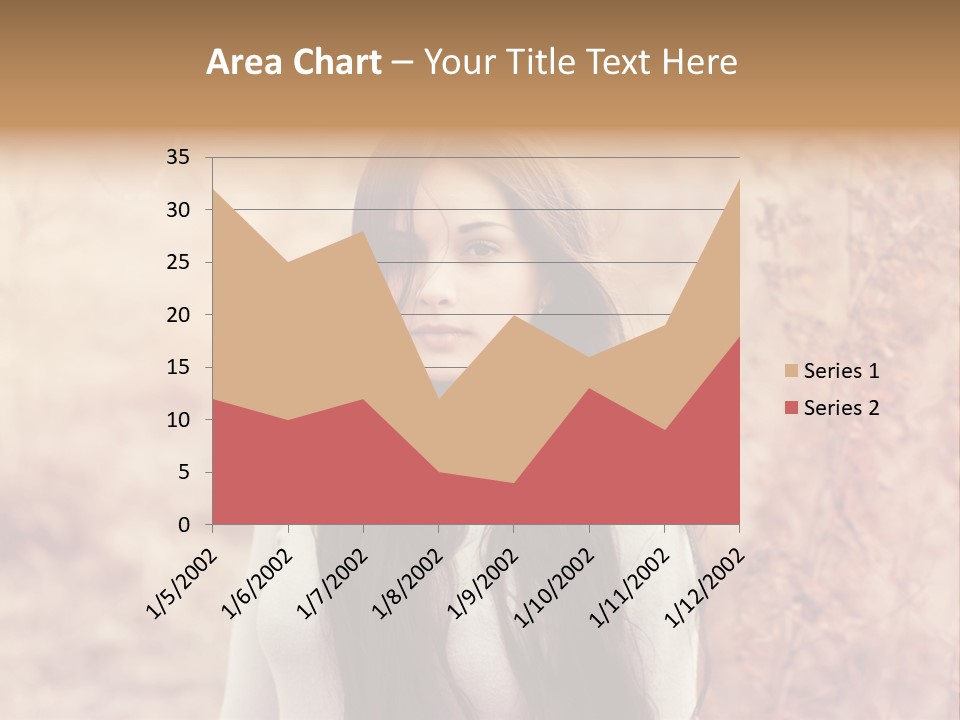 Rest Peaceful Model PowerPoint Template