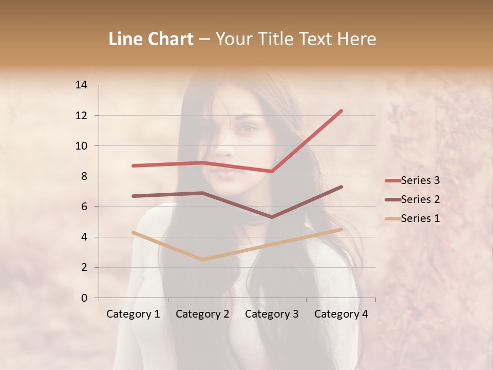 Rest Peaceful Model PowerPoint Template