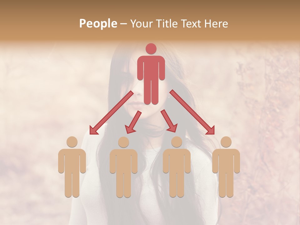 Rest Peaceful Model PowerPoint Template