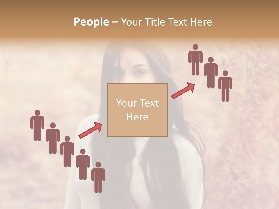 Rest Peaceful Model PowerPoint Template