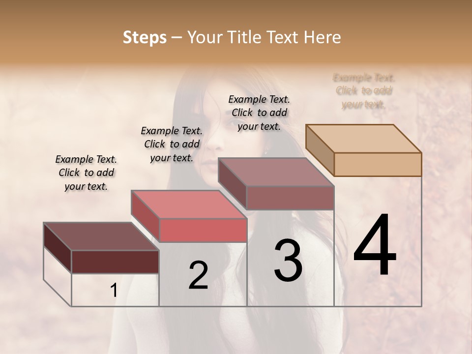 Rest Peaceful Model PowerPoint Template