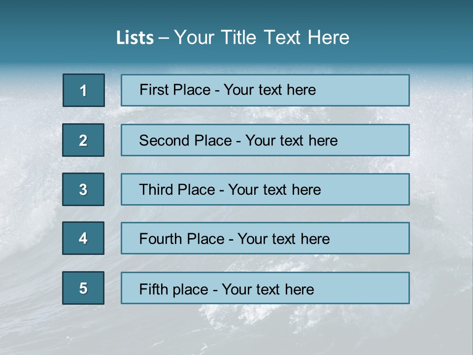 Stormy Environmental Cold PowerPoint Template