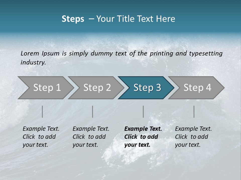 Stormy Environmental Cold PowerPoint Template