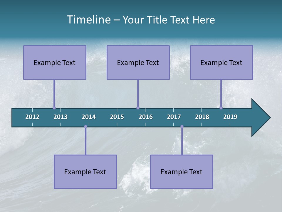 Stormy Environmental Cold PowerPoint Template