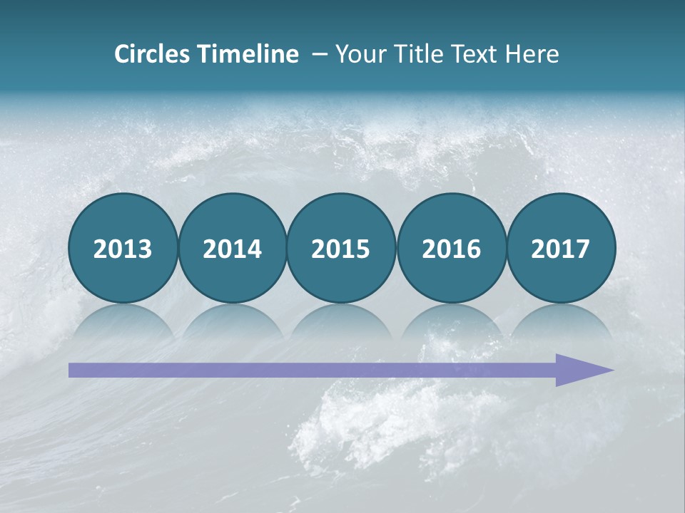 Stormy Environmental Cold PowerPoint Template