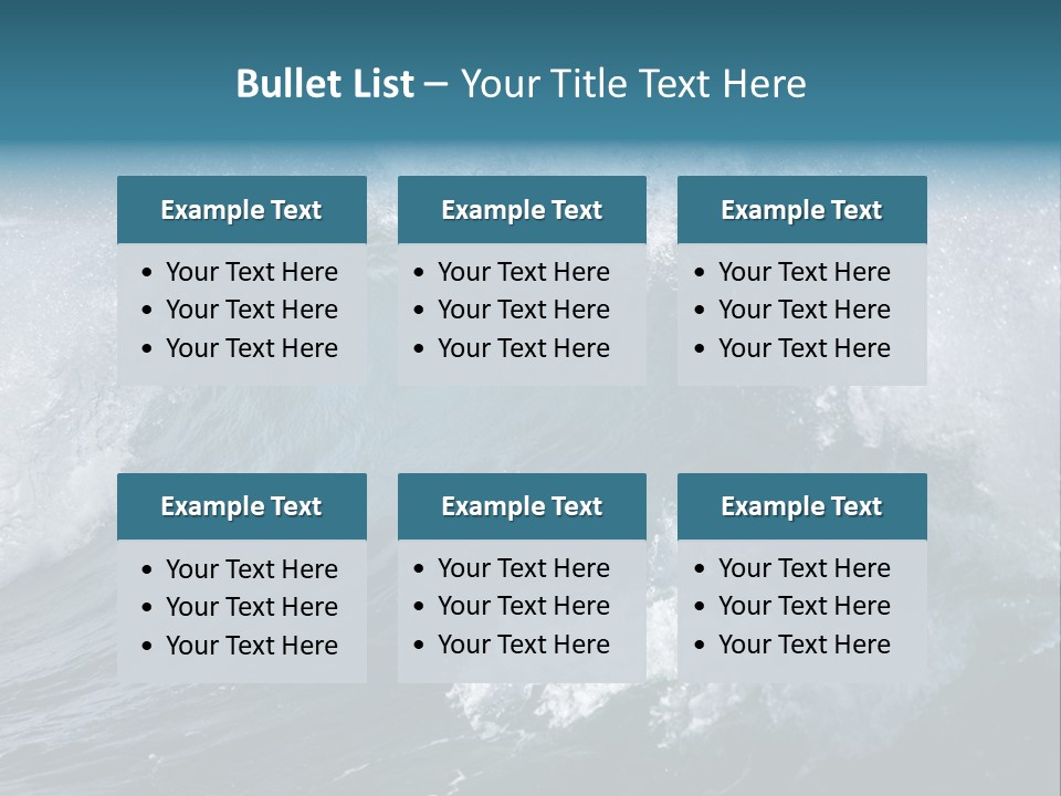 Stormy Environmental Cold PowerPoint Template