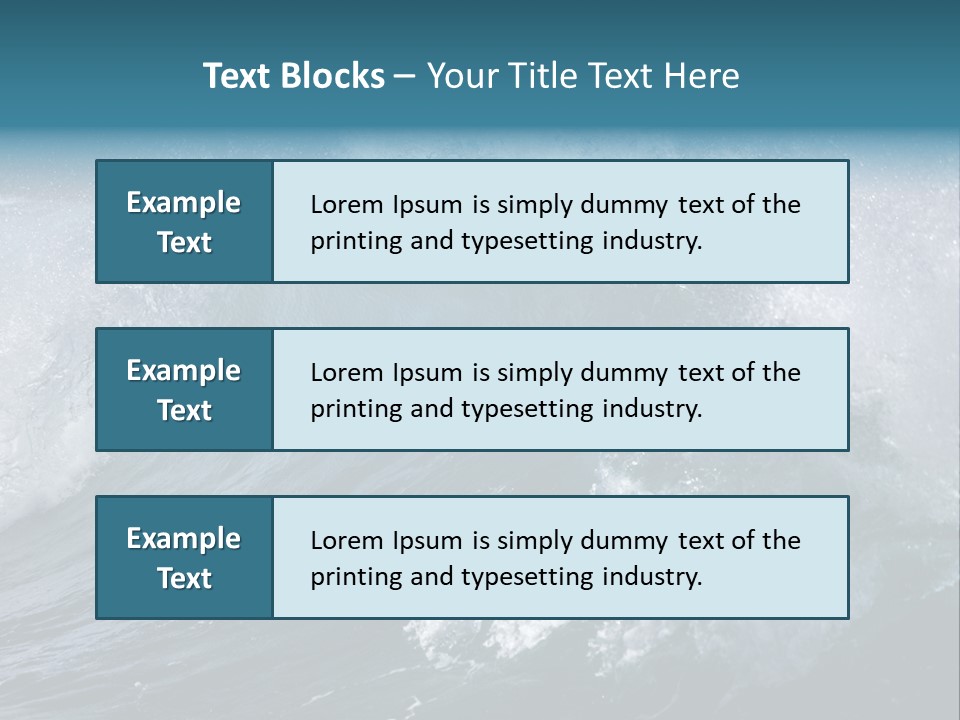 Stormy Environmental Cold PowerPoint Template