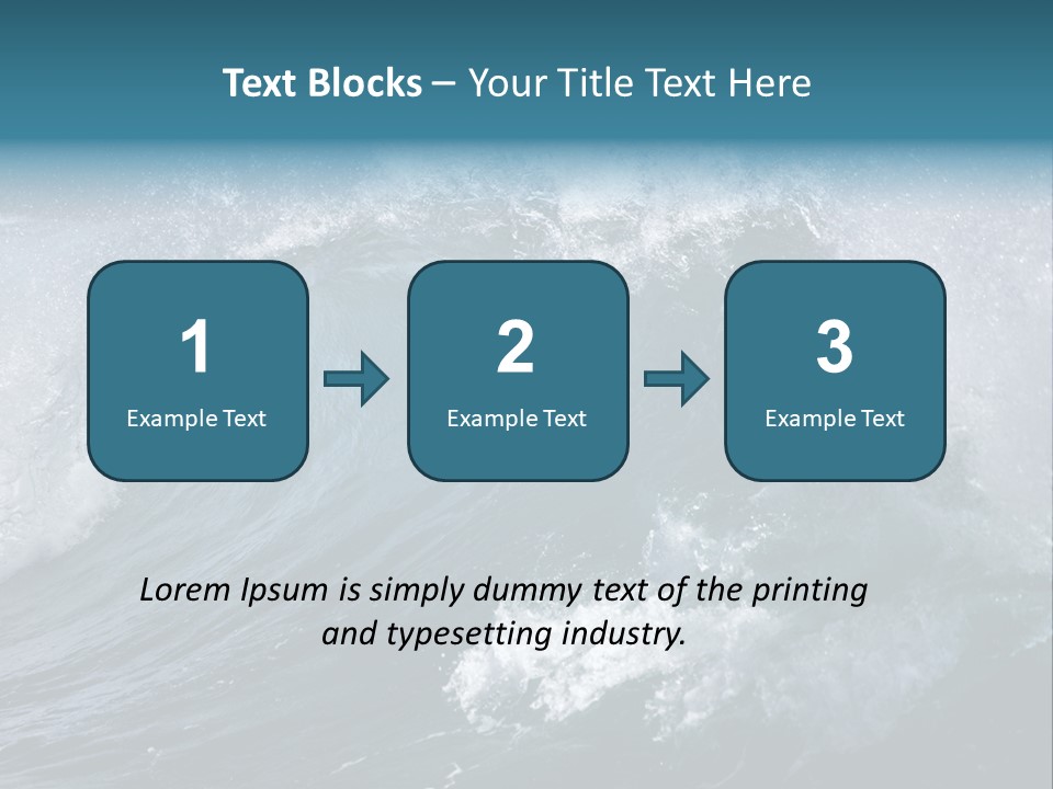 Stormy Environmental Cold PowerPoint Template