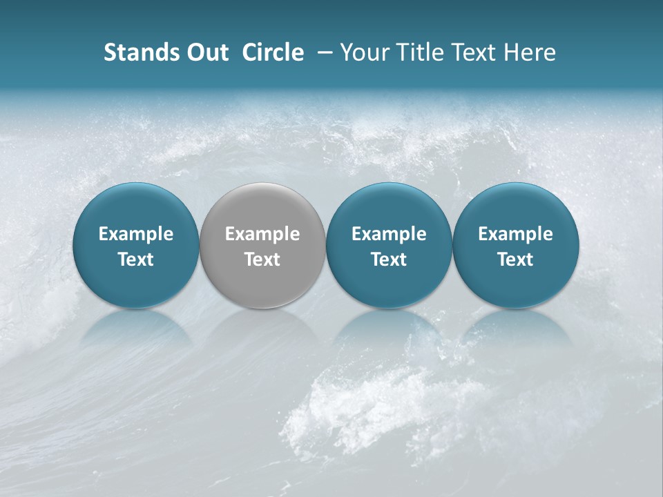 Stormy Environmental Cold PowerPoint Template