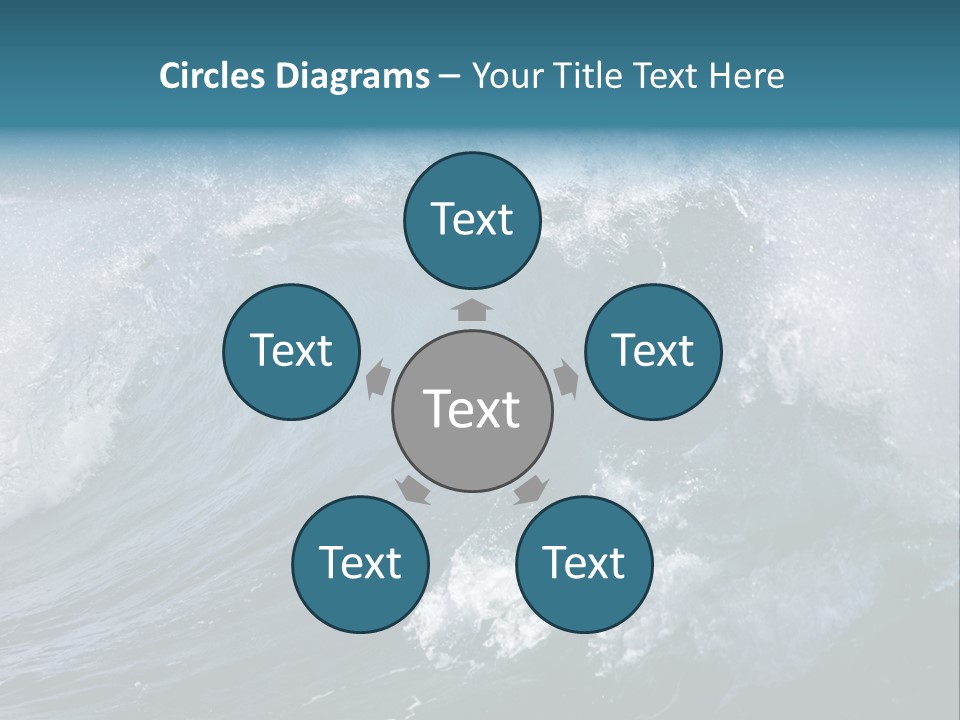 Stormy Environmental Cold PowerPoint Template