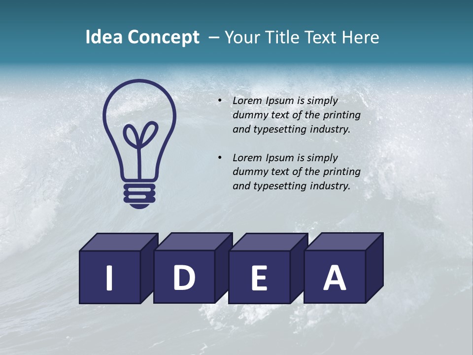 Stormy Environmental Cold PowerPoint Template