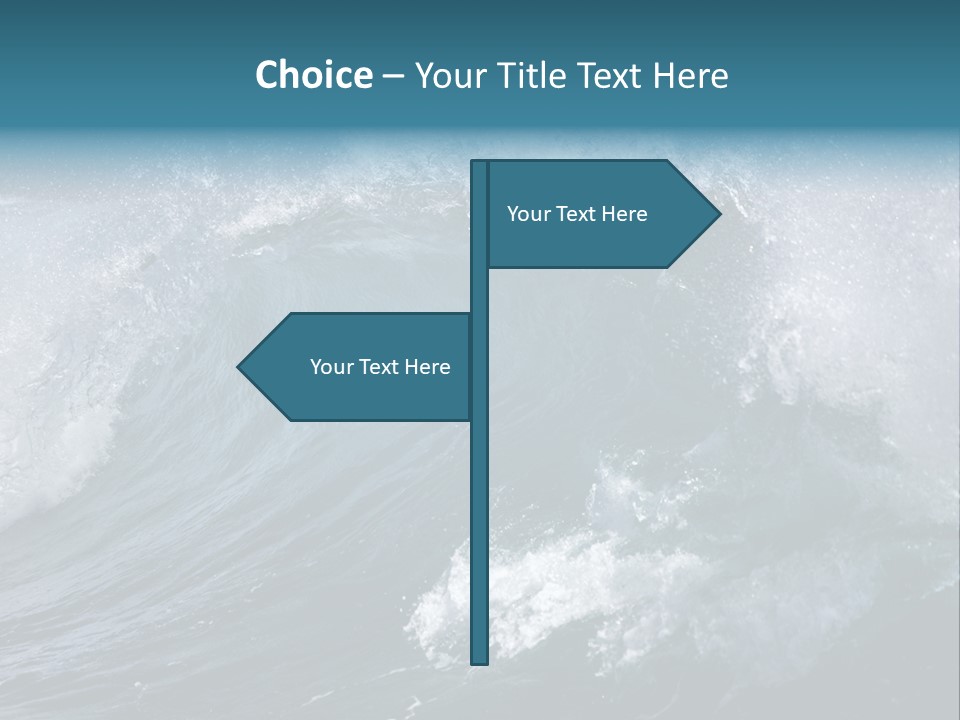 Stormy Environmental Cold PowerPoint Template