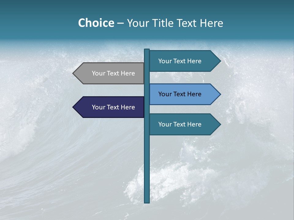 Stormy Environmental Cold PowerPoint Template