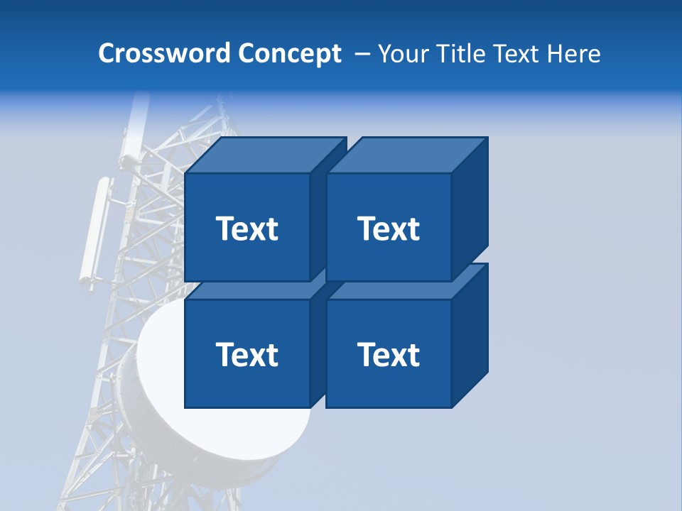 Gsm Telephone Frequency PowerPoint Template