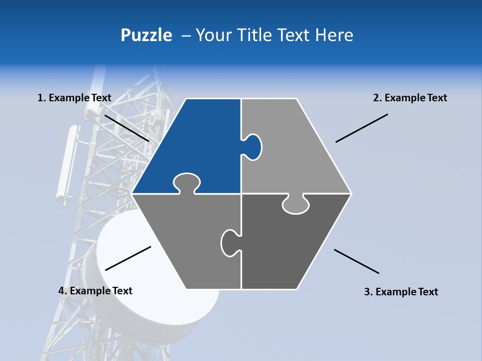 Gsm Telephone Frequency PowerPoint Template