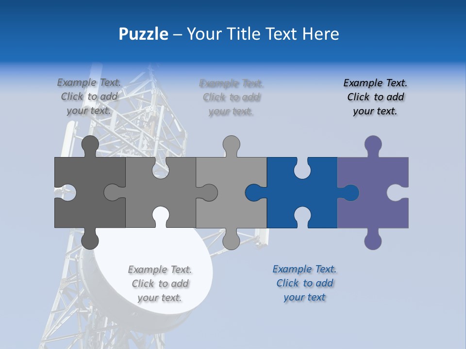 Gsm Telephone Frequency PowerPoint Template