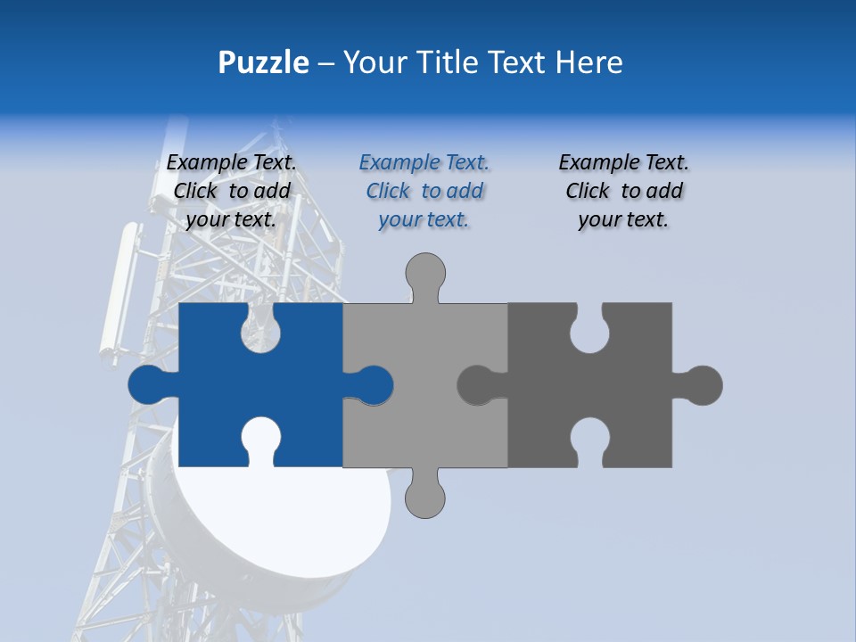 Gsm Telephone Frequency PowerPoint Template