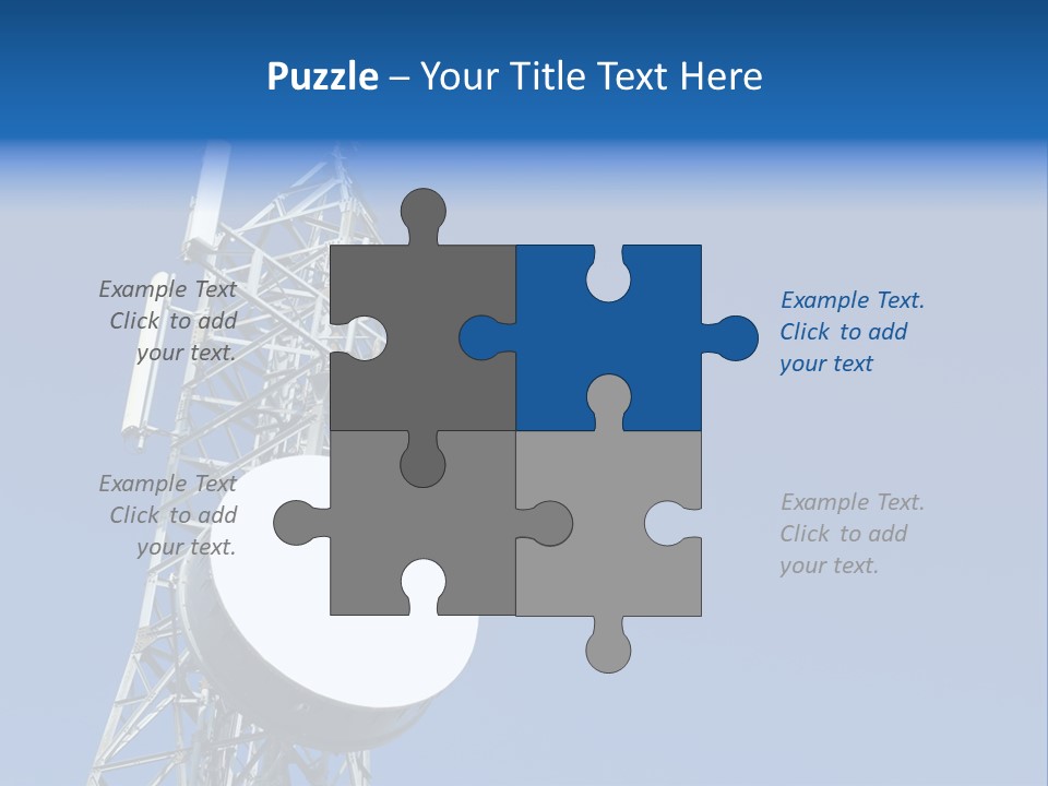 Gsm Telephone Frequency PowerPoint Template