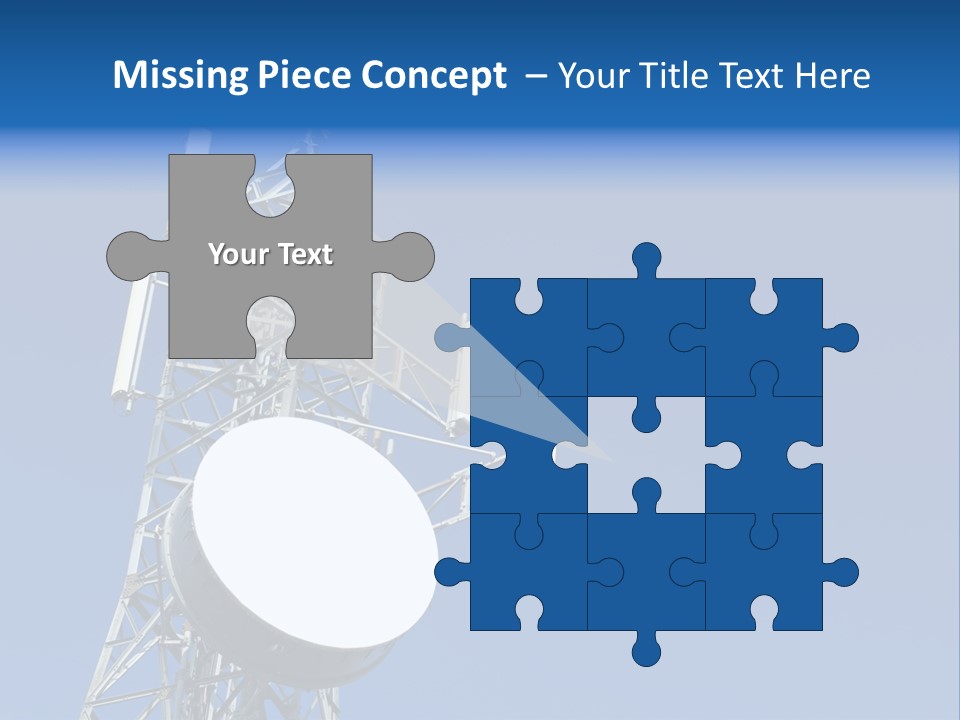 Gsm Telephone Frequency PowerPoint Template