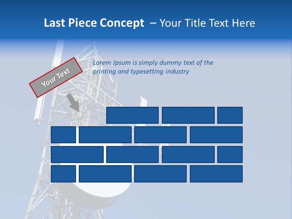 Gsm Telephone Frequency PowerPoint Template