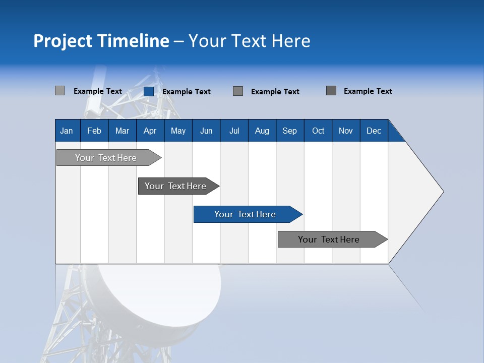 Gsm Telephone Frequency PowerPoint Template