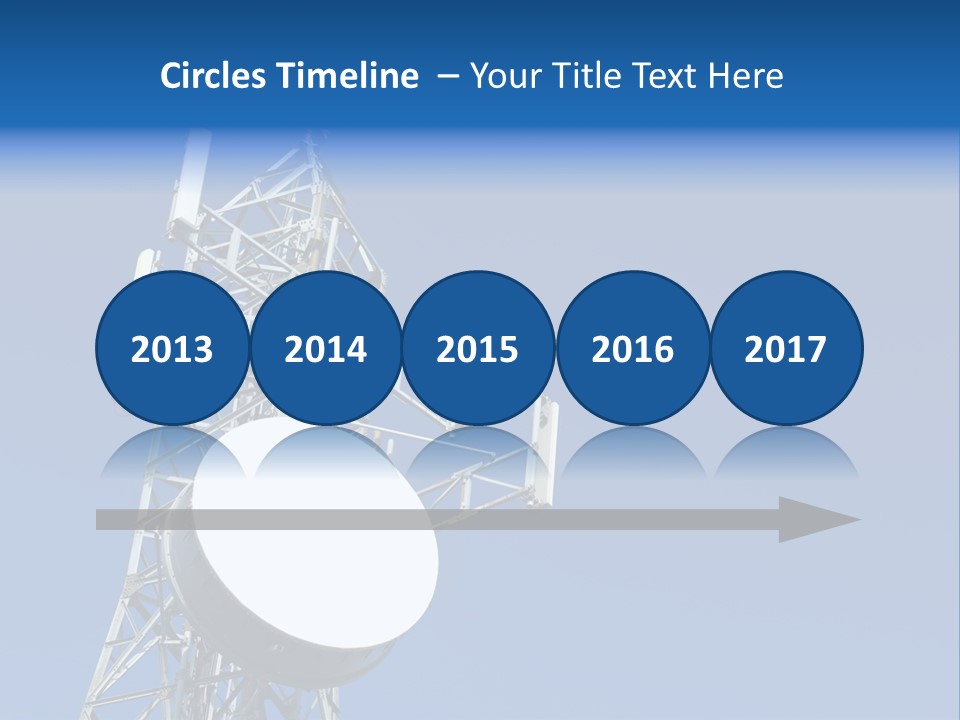 Gsm Telephone Frequency PowerPoint Template
