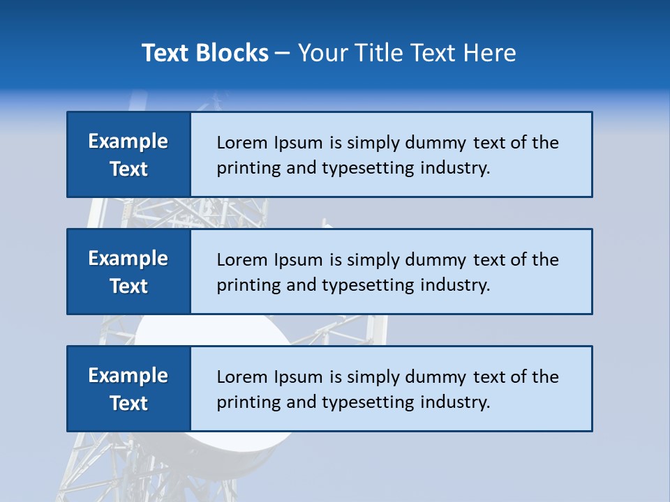 Gsm Telephone Frequency PowerPoint Template