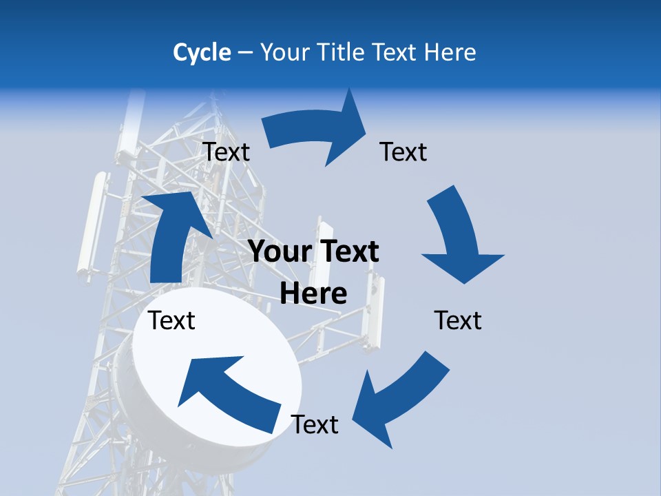 Gsm Telephone Frequency PowerPoint Template