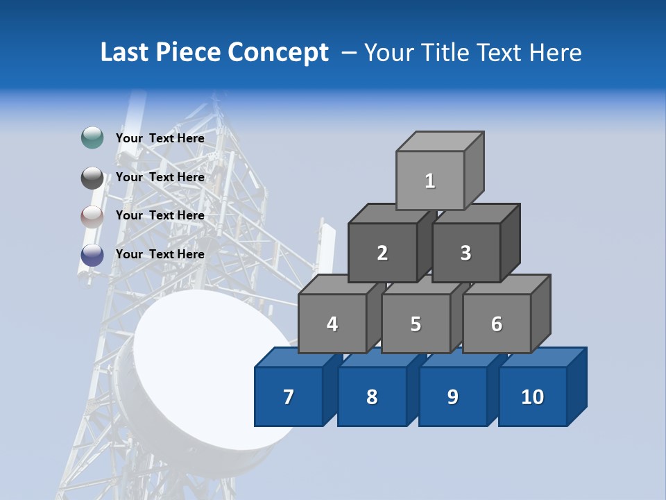 Gsm Telephone Frequency PowerPoint Template