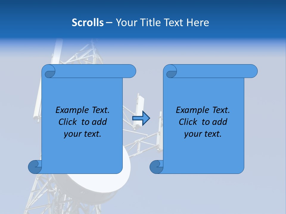 Gsm Telephone Frequency PowerPoint Template