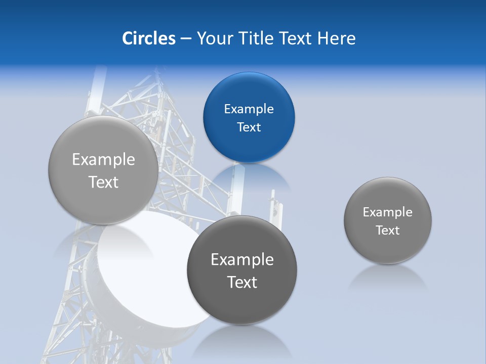 Gsm Telephone Frequency PowerPoint Template