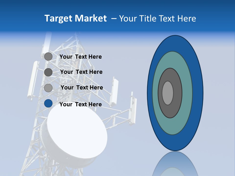 Gsm Telephone Frequency PowerPoint Template