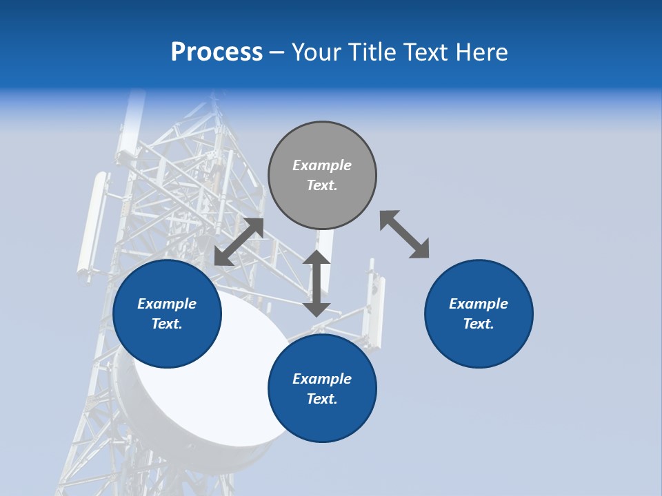 Gsm Telephone Frequency PowerPoint Template