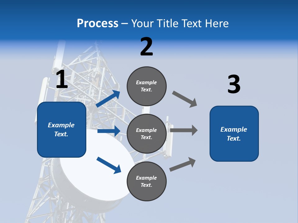 Gsm Telephone Frequency PowerPoint Template