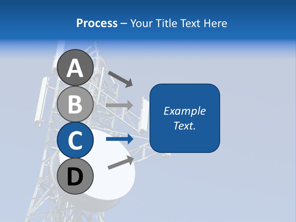 Gsm Telephone Frequency PowerPoint Template