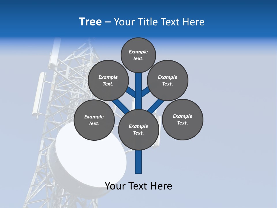 Gsm Telephone Frequency PowerPoint Template
