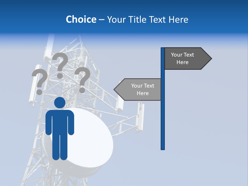 Gsm Telephone Frequency PowerPoint Template