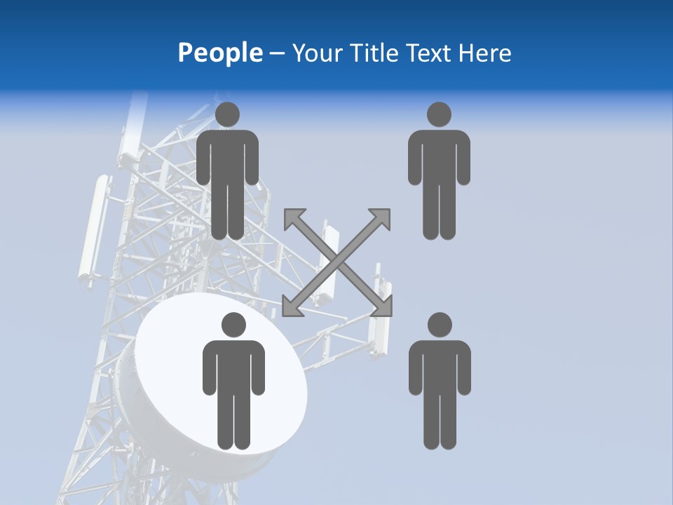 Gsm Telephone Frequency PowerPoint Template