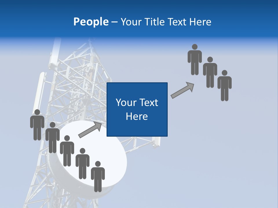 Gsm Telephone Frequency PowerPoint Template