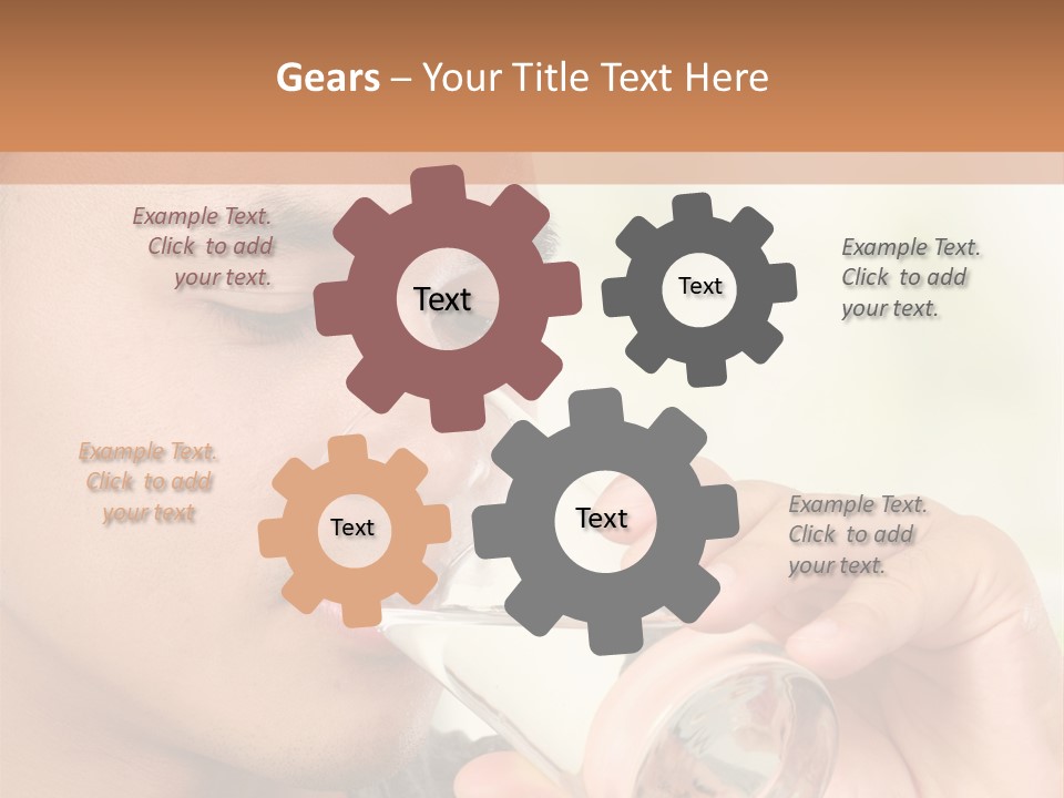 Asian Glass Young PowerPoint Template