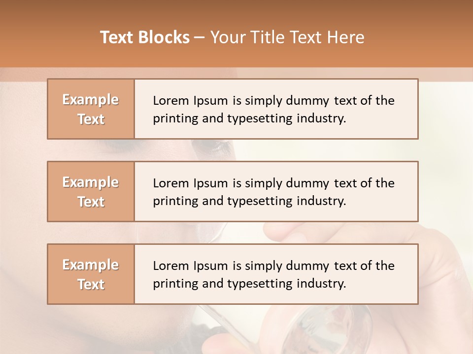 Asian Glass Young PowerPoint Template